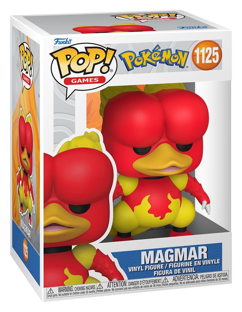 Pokémon - Magmar - POP! Games Vinyl – Bild 2