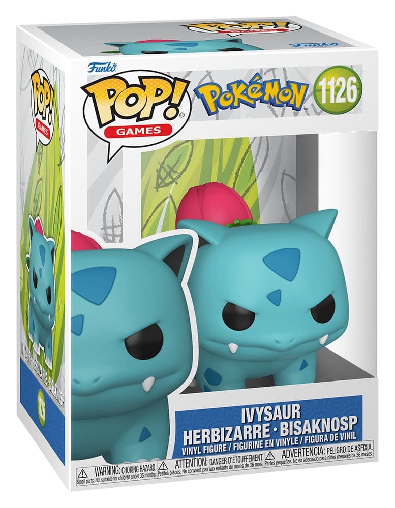 Pokémon - Ivysaur - POP! Games Vinyl – Bild 2