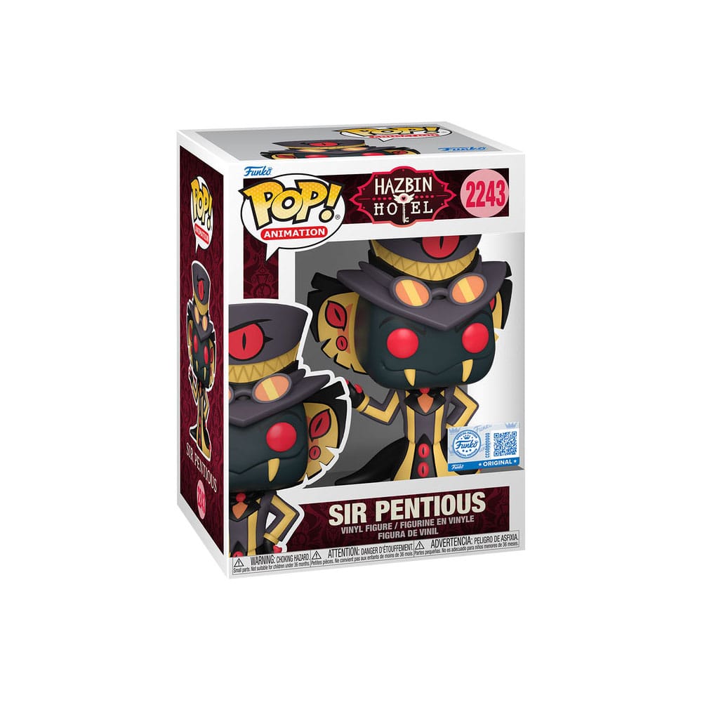 Hazbin Hotel - POP! Animation Vinyl Figuren Sir Pentious with Chase 9 cm Sortiment (6) Figur – Bild 2