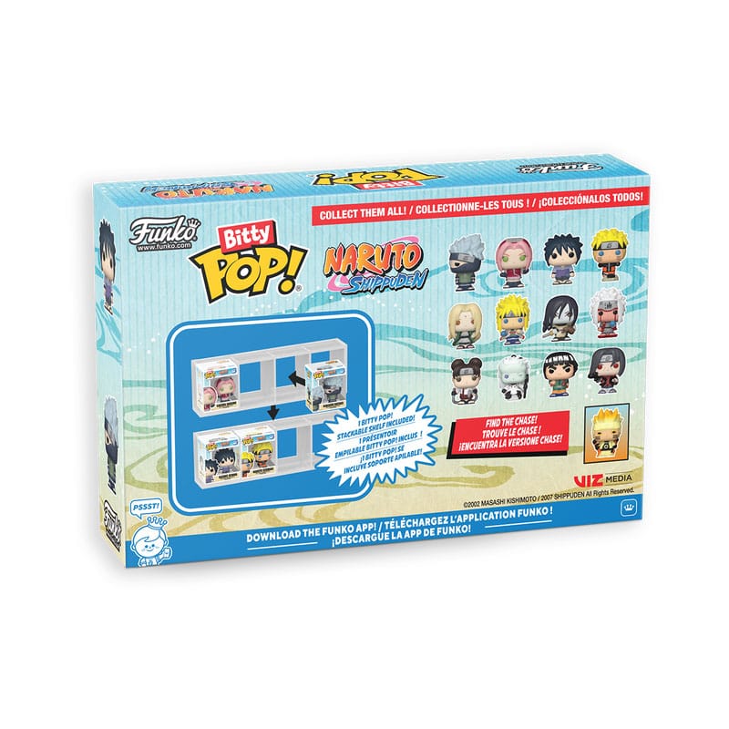 Naruto - Shippuden Bitty POP! Vinyl Figuren 4er-Pack Battles Figur – Bild 2