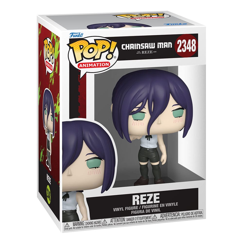 Chainsaw Man - POP! Animation Vinyl Figuren Reze with Chase 9 cm Sortiment (6) Figur – Bild 2