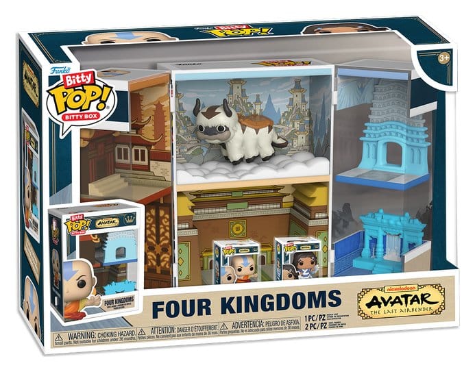 Avatar Der Herr der Elemente - Bitty POP! Bitty Box Display mit 2 Vinyl Figuren Kingdoms Figur – Bild 1
