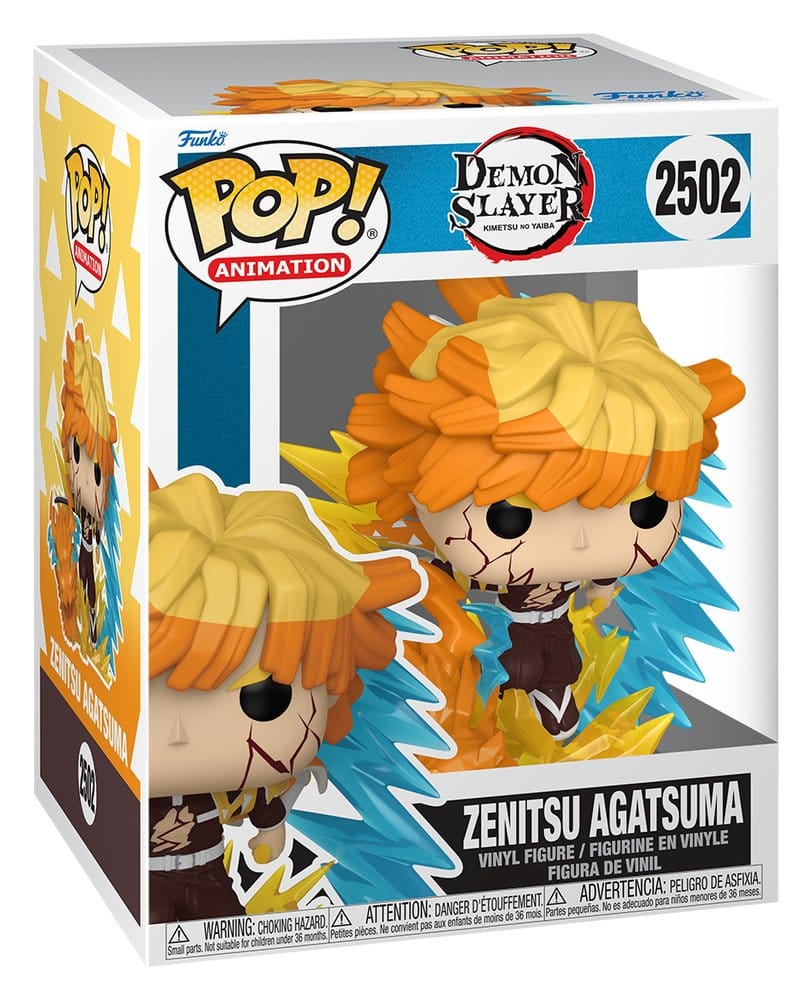 Demon Slayer: Kimetsu no Yaiba - Zenitsu with Chase (Glow) 9 cm Sortiment (3) - POP! Premium Vinyl – Bild 4