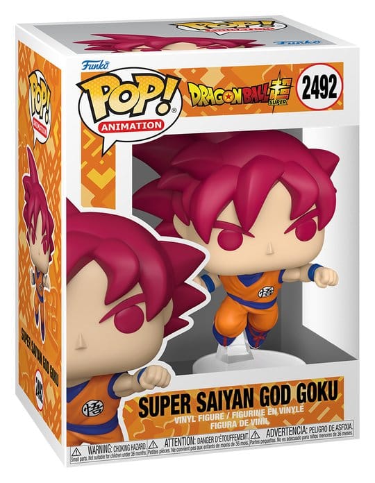 Dragon Ball - Goku (Red) - Super POP! Animation Vinyl – Bild 2