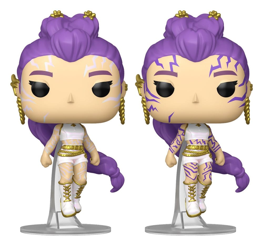 KPop Demon Hunters - POP! Animation Vinyl Figuren Rumi with Chase (Glow) 9 cm Sortiment (6) Figur – Bild 1
