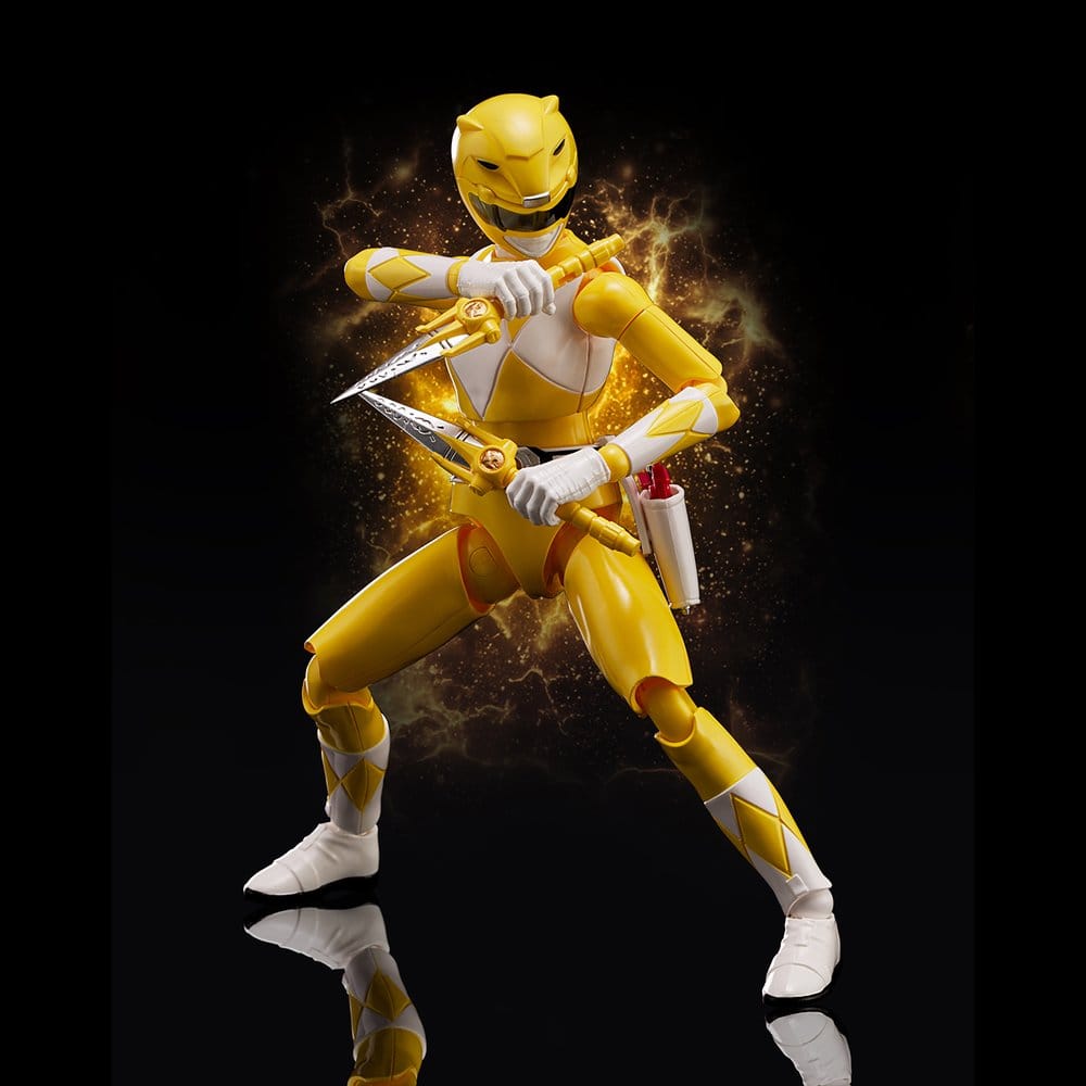 Power Rangers - Furai Action Actionfigur Yellow Ranger Figur – Bild 5