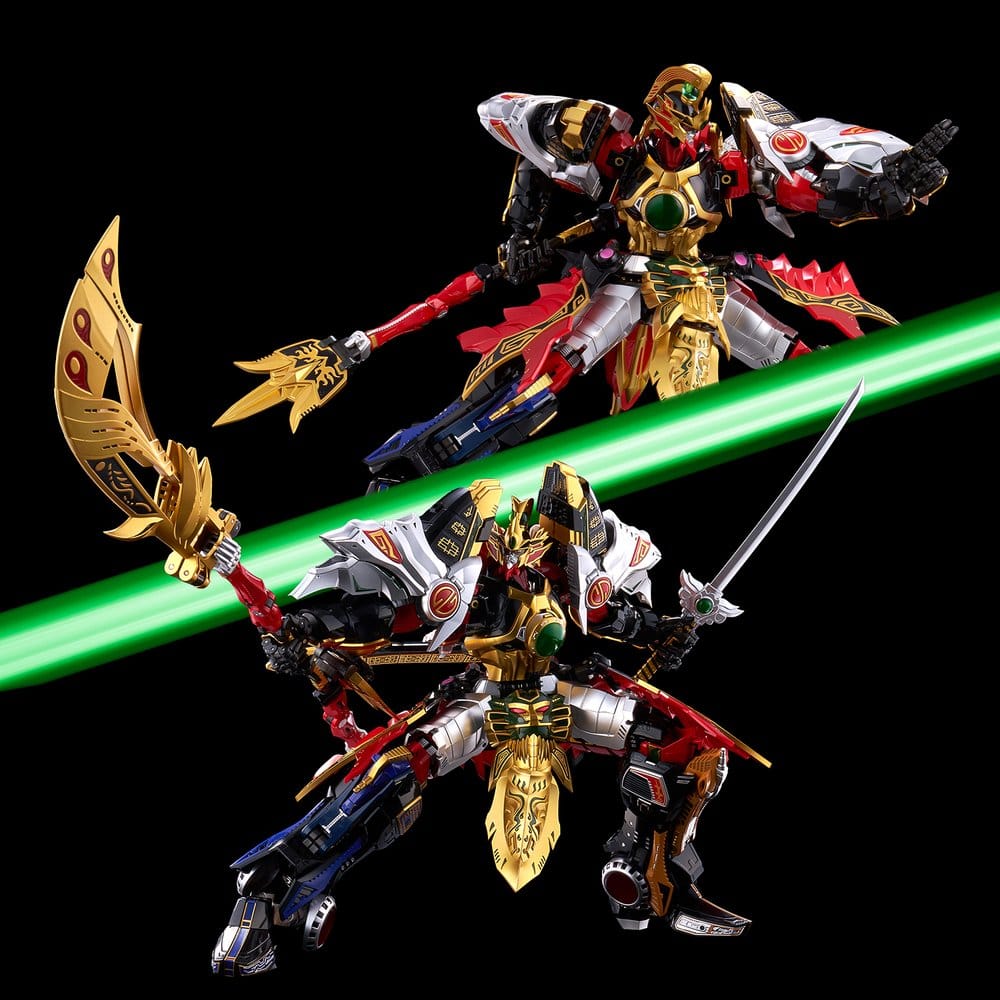 Power Rangers - Go! Kuro Kara Combine Actionfigur Thunder Megazord Figur – Bild 10