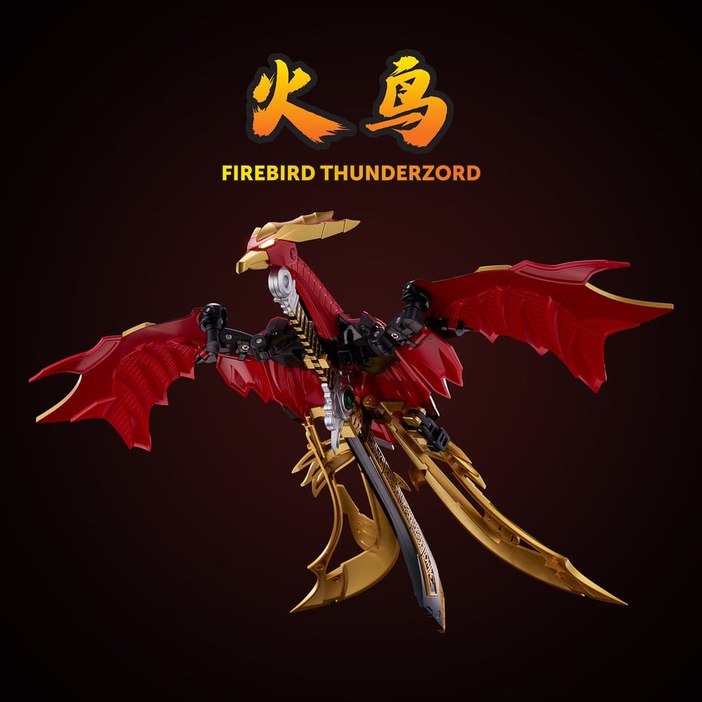 Power Rangers - Go! Kuro Kara Combine Actionfigur Thunder Megazord Figur – Bild 2