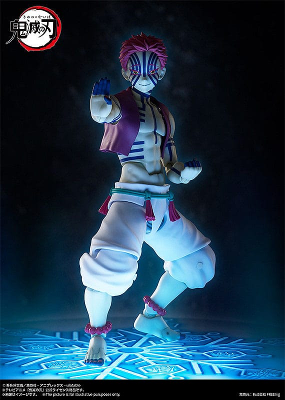 Demon Slayer: Kimetsu no Yaiba - Figma Actionfigur Akaza Figur – Bild 8