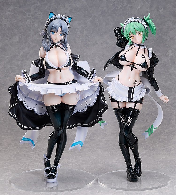 Shinobi Master Senran Kagura: New Link - Yumi: Bondage 1/4 Scale - Maid Ver. – Bild 8