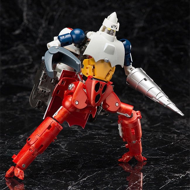Getter Robo - Dynamic Change R Actionfiguren Set (re-run) Figur – Bild 15