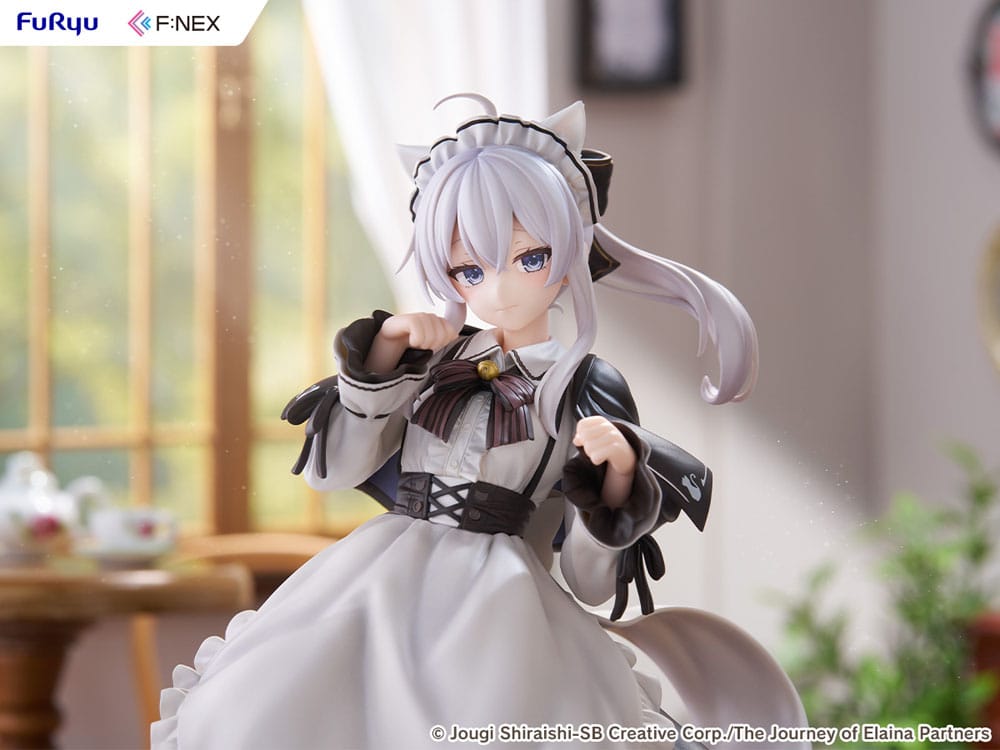 Wandering Witch: The Journey of Elaina - Elaina Maid costume with cat ears Ver. 1/7 Scale - F:NEX – Bild 12
