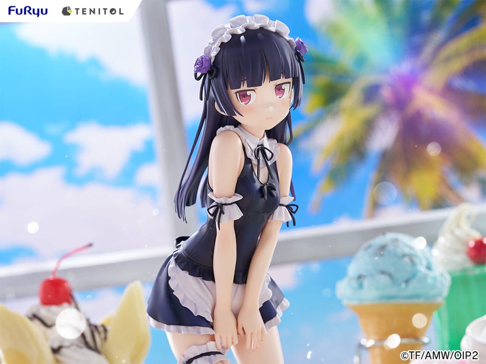 Sonstige - Ore no Imouto ga Konna ni Kawaii Wake ga Nai. Tenitol Tall PVC Statue Kuroneko swimsuits maid Ver. – Bild 13