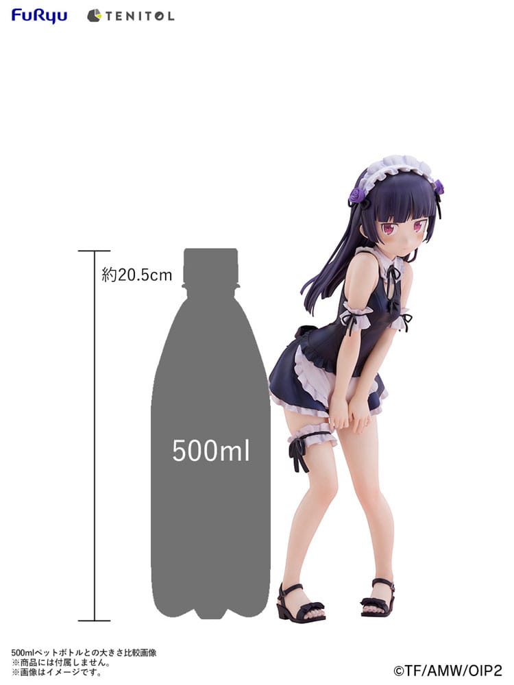 Sonstige - Ore no Imouto ga Konna ni Kawaii Wake ga Nai. Tenitol Tall PVC Statue Kuroneko swimsuits maid Ver. – Bild 8
