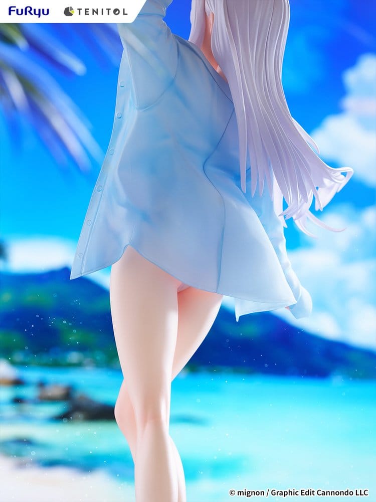 Mignon Works Tenitol Tall PVC Figur Shiro Swimsuit Ver. – Bild 13
