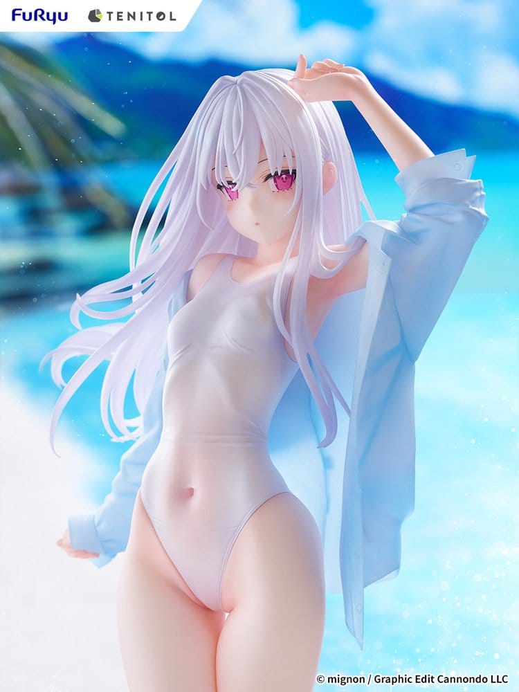 Mignon Works Tenitol Tall PVC Figur Shiro Swimsuit Ver. – Bild 14
