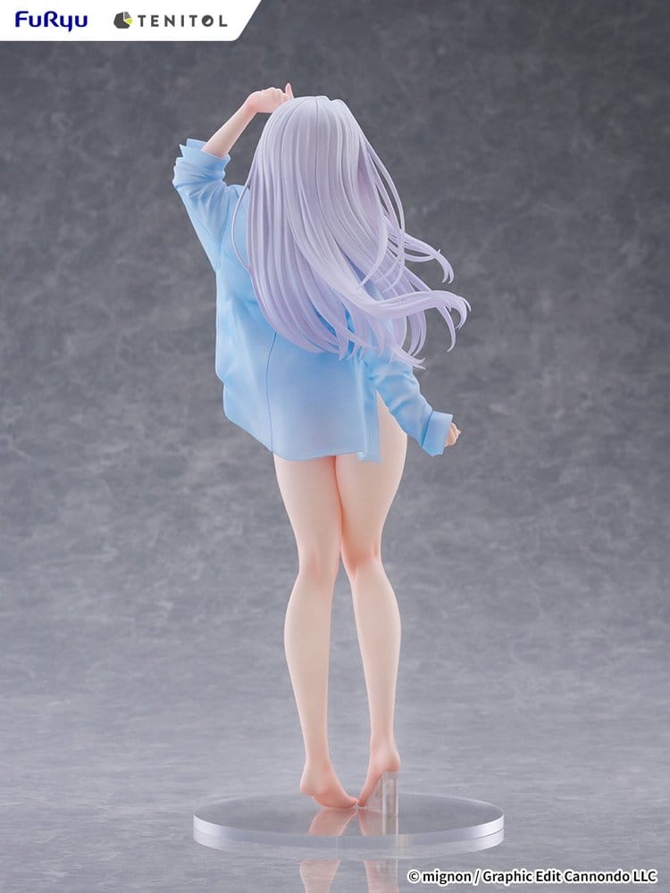 Mignon Works Tenitol Tall PVC Figur Shiro Swimsuit Ver. – Bild 4