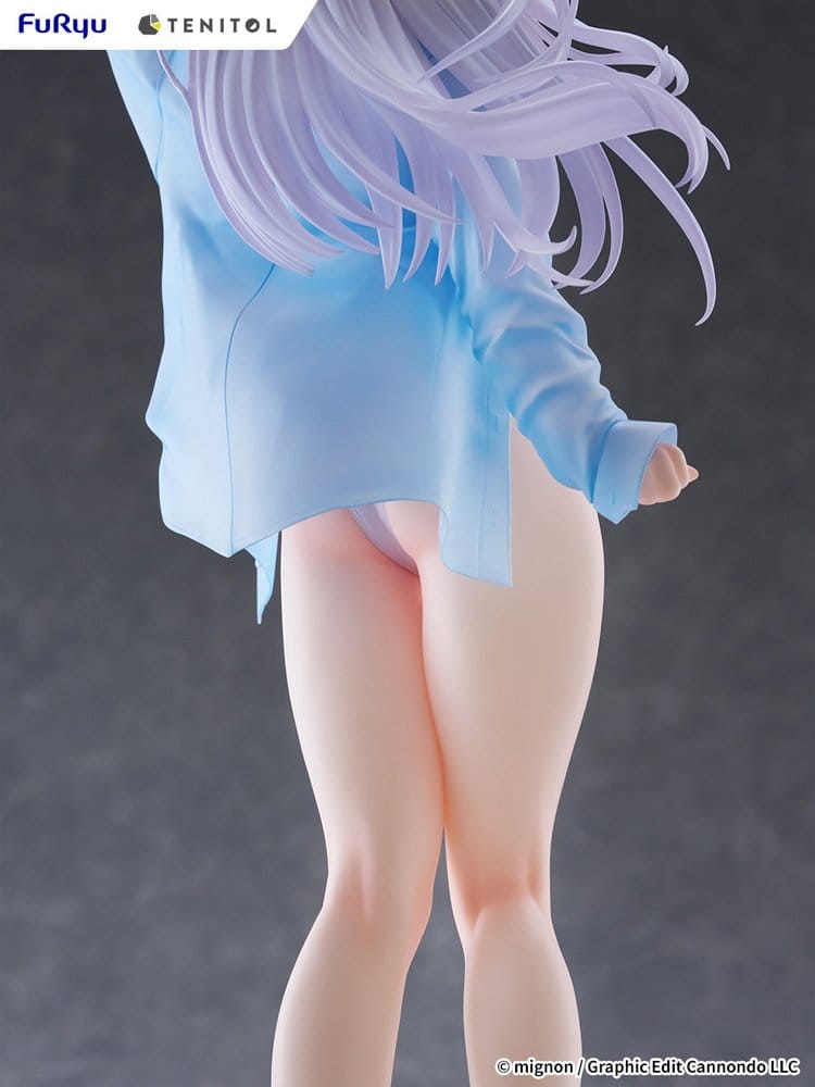 Mignon Works Tenitol Tall PVC Figur Shiro Swimsuit Ver. – Bild 8