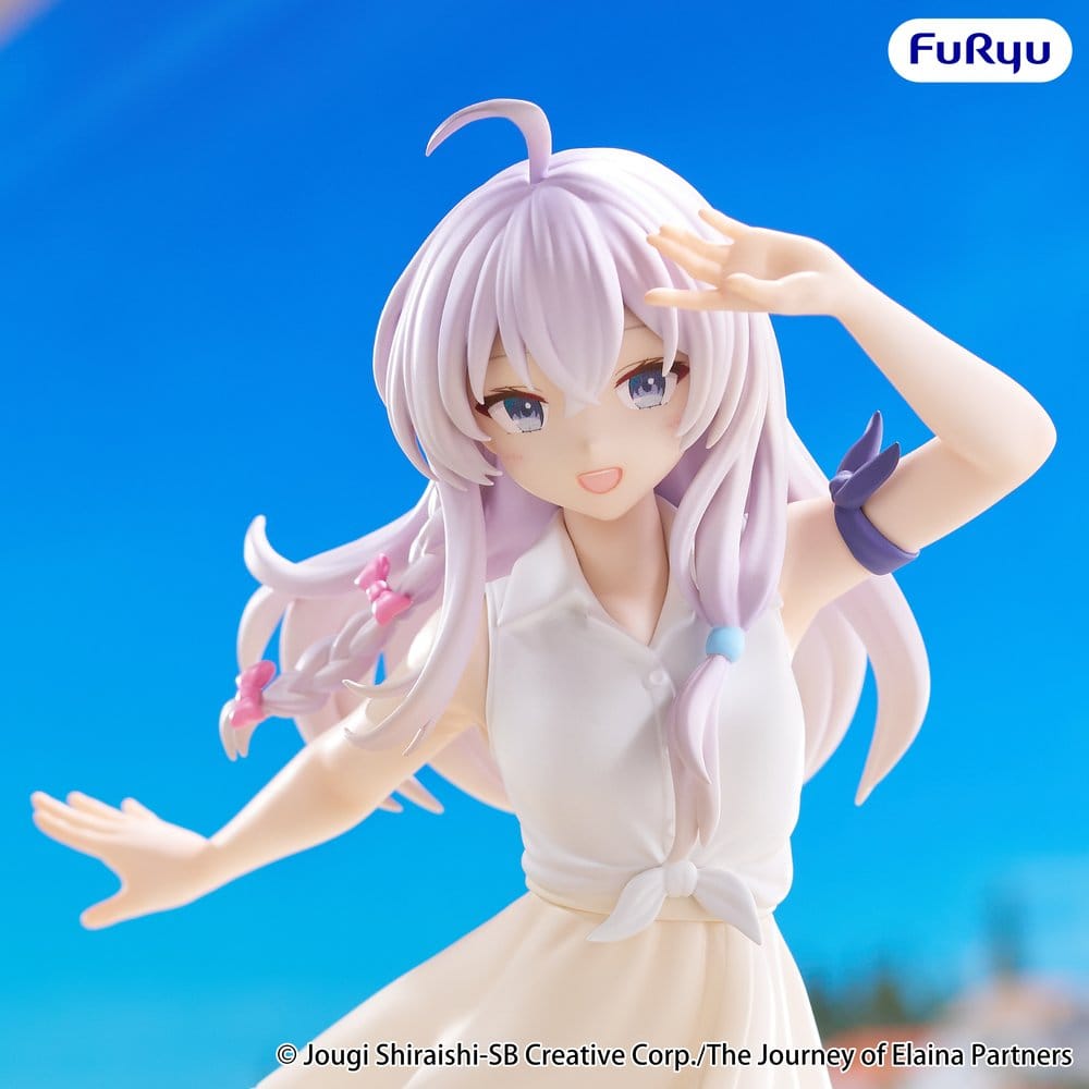 Wandering Witch: The Journey of Elaina - The Journey of Elaina Muchute PVC Figur Elaina White Ver. – Bild 2