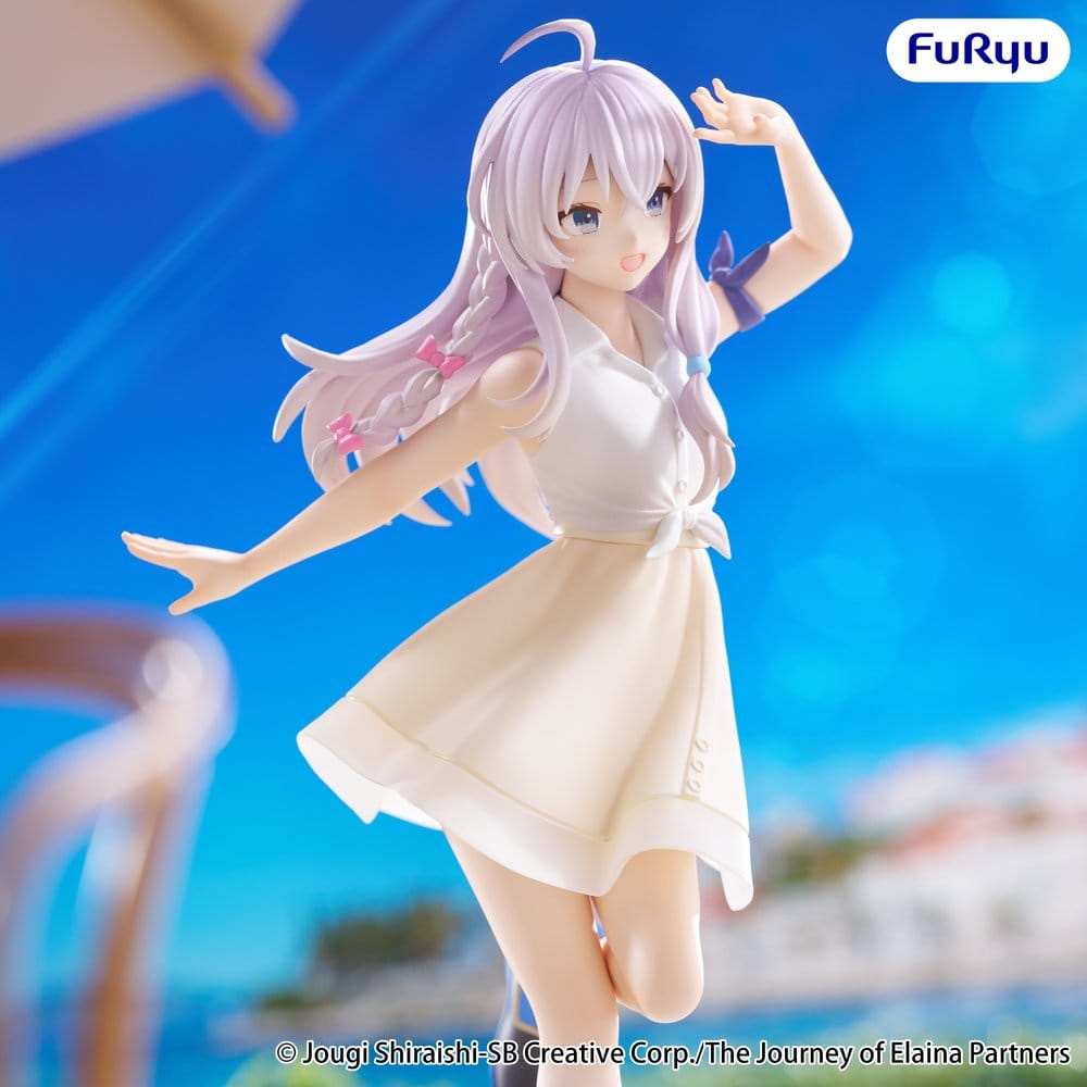 Wandering Witch: The Journey of Elaina - The Journey of Elaina Muchute PVC Figur Elaina White Ver. – Bild 4