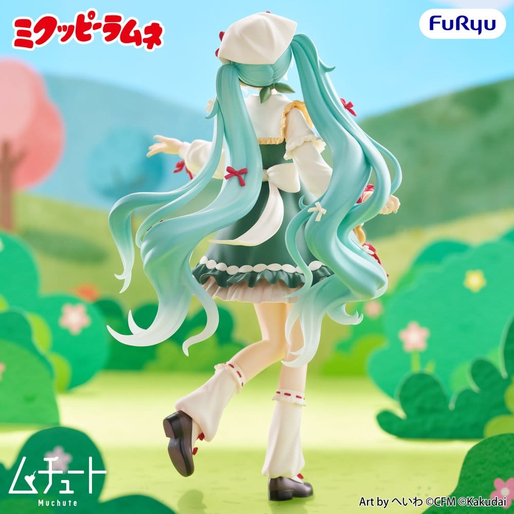 Hatsune Miku - Mikuppy Ramune Muchute PVC Figur Mikuppy Ramune Ver. – Bild 3