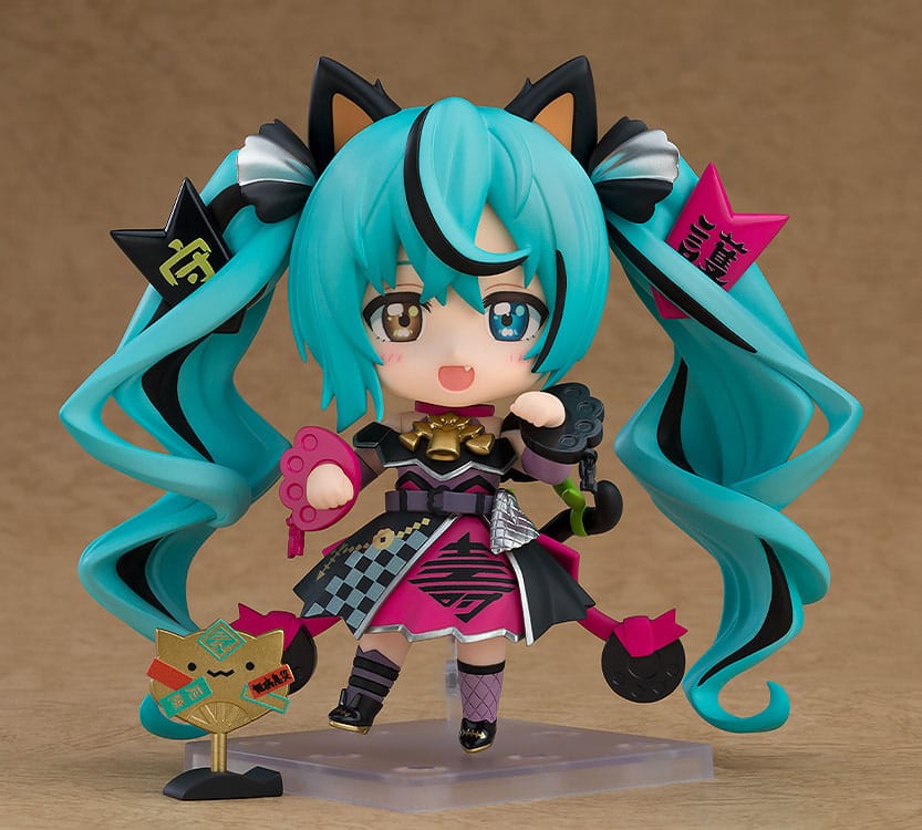Character Vocal Series - 01 Nendoroid Actionfigur Hatsune Miku: Black Maneki Miku Ver. Figur – Bild 2
