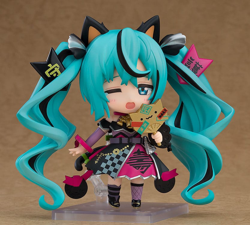 Character Vocal Series - 01 Nendoroid Actionfigur Hatsune Miku: Black Maneki Miku Ver. Figur – Bild 3