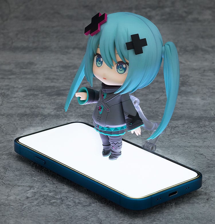 Hatsune Miku - Colorful Stage! The Movie: A Miku Who Can't Sing Nendoroid Actionfigur Hatsune Miku: Shuttered Sekai Ver. – Bild 6
