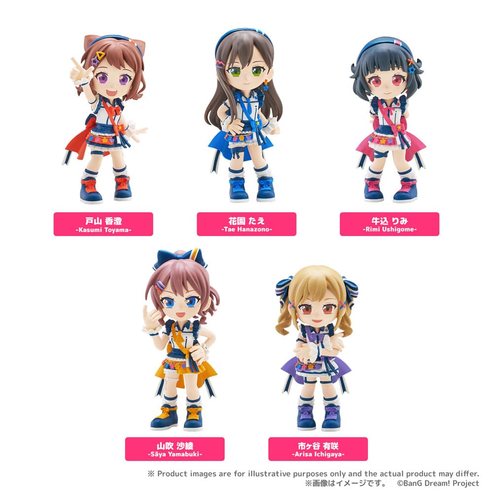 BanG Dream! - Poppin'Party PalVerse PVC Figuren 9 cm Sortiment (6) Figur – Bild 2