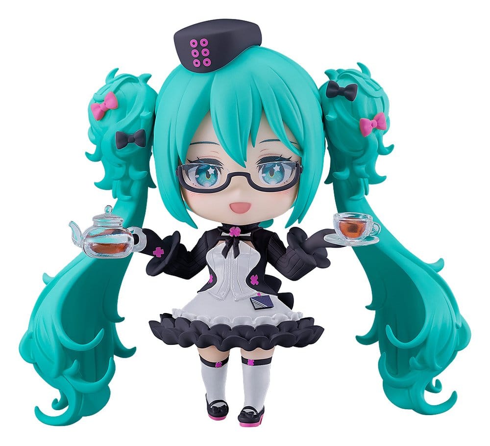 Hatsune Miku - Character Vocal Series 01: Hatsune Miku Nendoroid Actionfigur Hatsune Miku: Glasses x Café Ver. – Bild 1