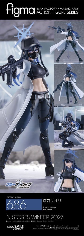Blue Archive - Figma Actionfigur Saori Joumae Figur – Bild 2