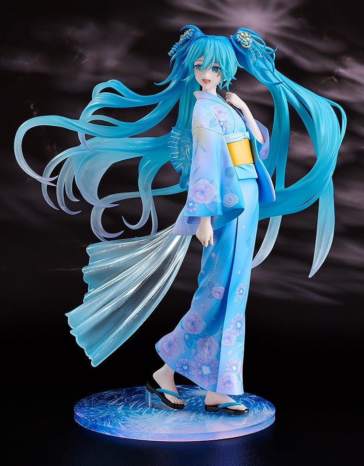 Hatsune Miku - Character Vocal Series 01: Hatsune Miku PVC Figur 1/7 Music & Fire Works Ver. – Bild 10