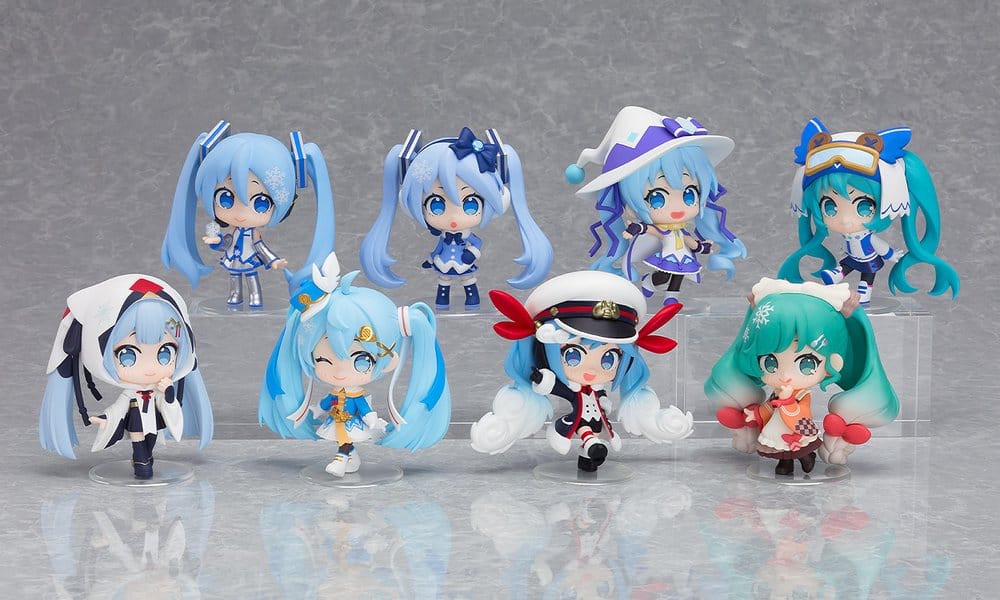 Hatsune Miku - Character Vocal Series 01: Hatsune Miku Minifiguren Snow Miku All Stars Collection Vol. 1 8 cm Blind Box Sortiment (8) – Bild 2