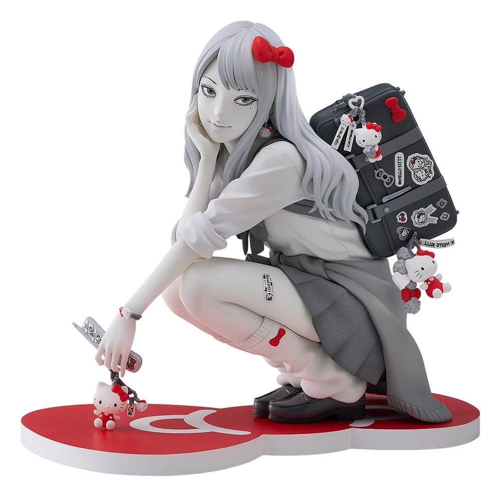 Hello Kitty - Junji Ito PVC Figur Gyaru Tomie x Hello Kitty – Bild 1