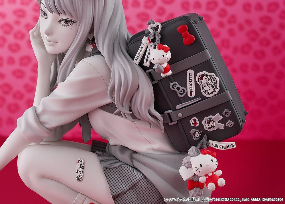 Hello Kitty - Junji Ito PVC Figur Gyaru Tomie x Hello Kitty – Bild 6