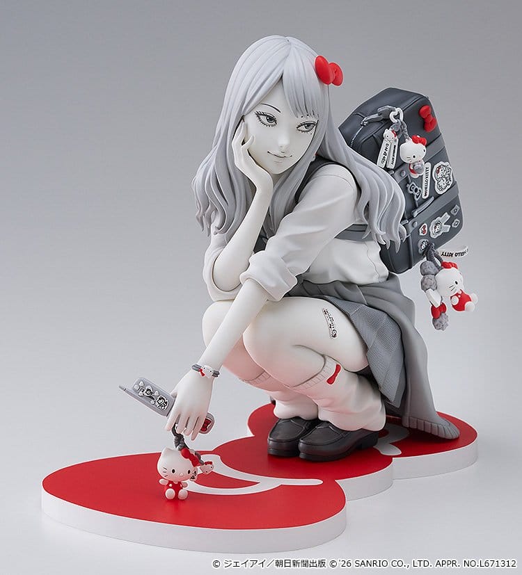Hello Kitty - Junji Ito PVC Figur Gyaru Tomie x Hello Kitty – Bild 8