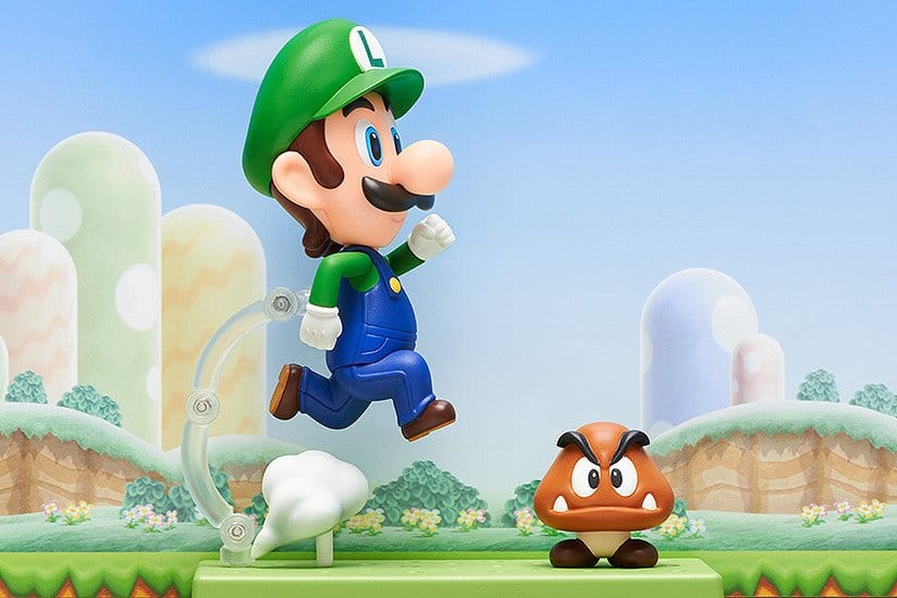 Super Mario - Nendoroid Actionfigur Luigi Figur – Bild 4