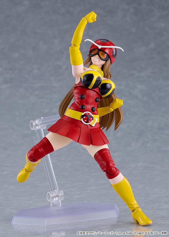 Kamen Rider - Tojima Wants to Be a Kamen Rider Figma Actionfigur Yuriko Okada (Electro-Wave Human Tackle Ver.) – Bild 7