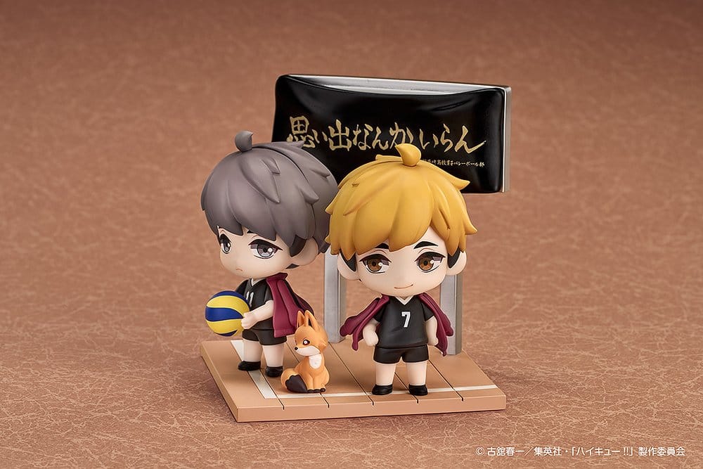 Haikyu!! - Qset+ Minifiguren 2er-Pack Atsumu Miya & Osamu Miya Figur – Bild 4
