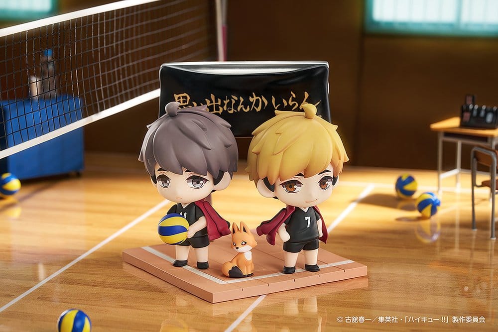 Haikyu!! - Qset+ Minifiguren 2er-Pack Atsumu Miya & Osamu Miya Figur – Bild 7