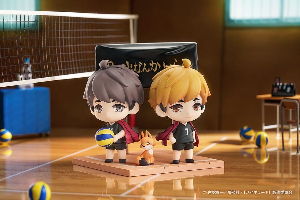 Haikyu!! - Qset+ Minifiguren 2er-Pack Atsumu Miya & Osamu Miya Figur – Bild 8