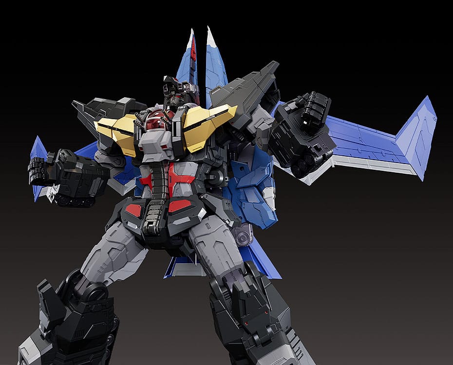 Dancouga - Super Beast Machine God Diecast / PVC Actionfigur The Gattai Black Wing Figur – Bild 15