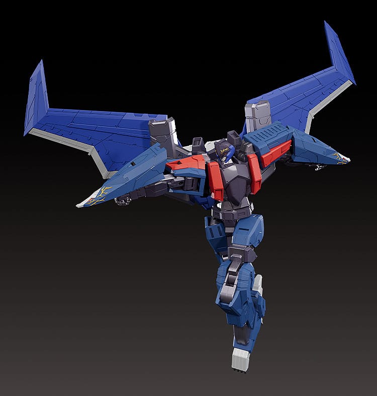 Dancouga - Super Beast Machine God Diecast / PVC Actionfigur The Gattai Black Wing Figur – Bild 4