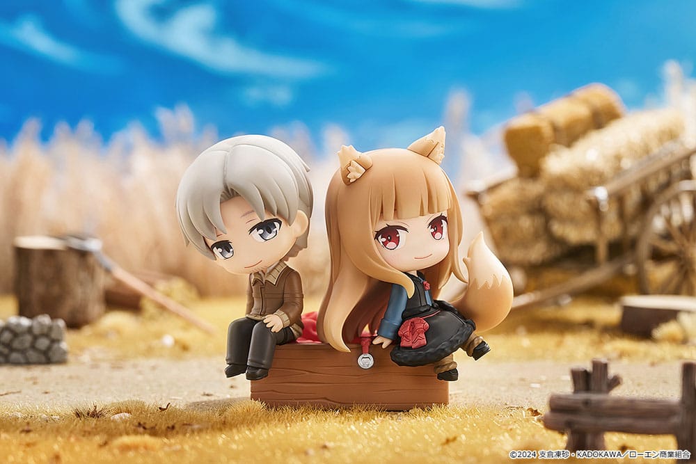 Spice and Wolf - Merchant Meets the Wise Wolf Mini Memory Minifigur Lawrence & Holo Figur – Bild 5