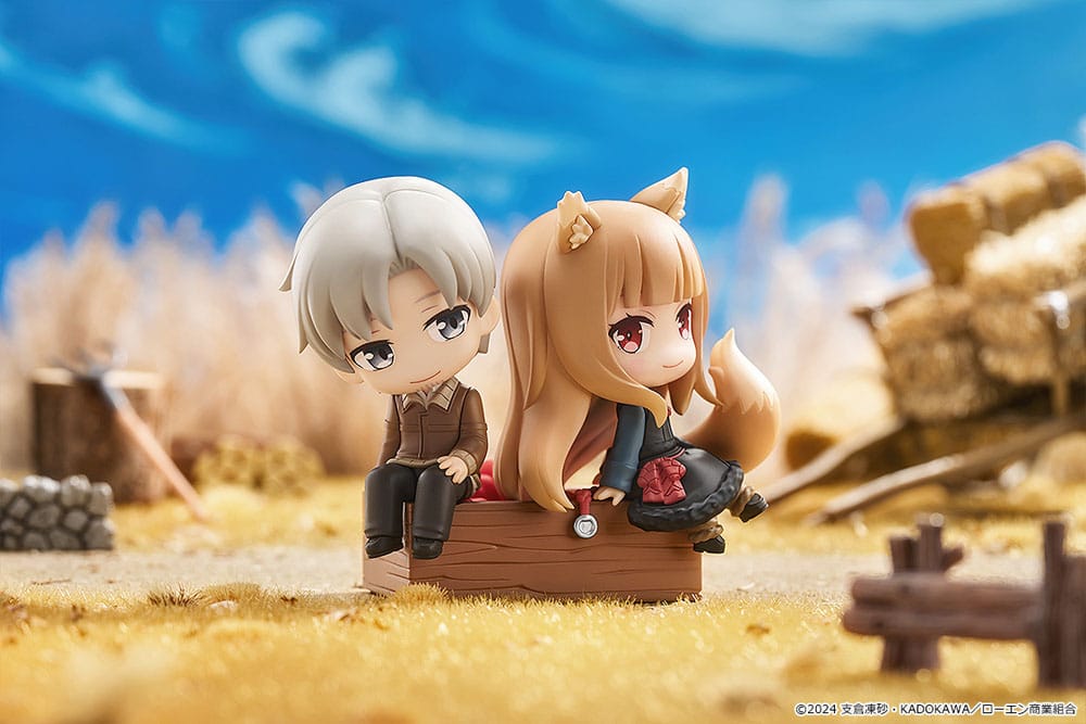Spice and Wolf - Merchant Meets the Wise Wolf Mini Memory Minifigur Lawrence & Holo Figur – Bild 6