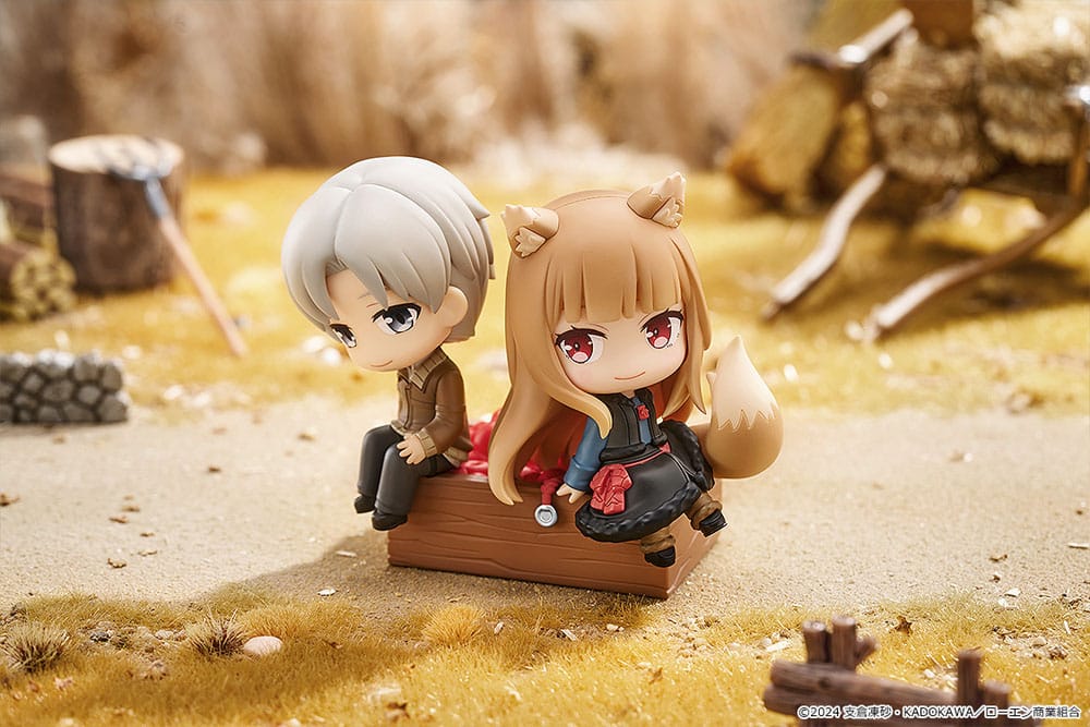 Spice and Wolf - Merchant Meets the Wise Wolf Mini Memory Minifigur Lawrence & Holo Figur – Bild 7