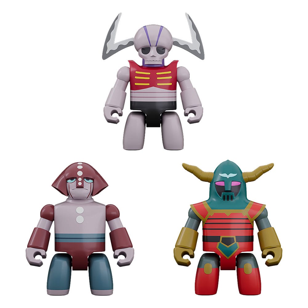Mazinger - Z Brickroid Actionfigur Mechanical Beasts Set 1 Figur – Bild 1