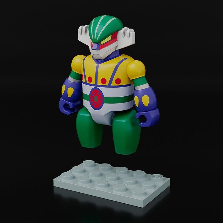 Steel Jeeg - Brickroid Actionfiguren 2er-Pack Steel Jeeg: Pantheroid Set Figur – Bild 4
