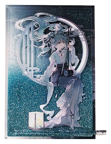 Character Vocal Series - 01: Hatsune Miku Glitter Acryl Block Hatsune Miku Han Gong Qiu Yue Ver. Figur – Bild 1