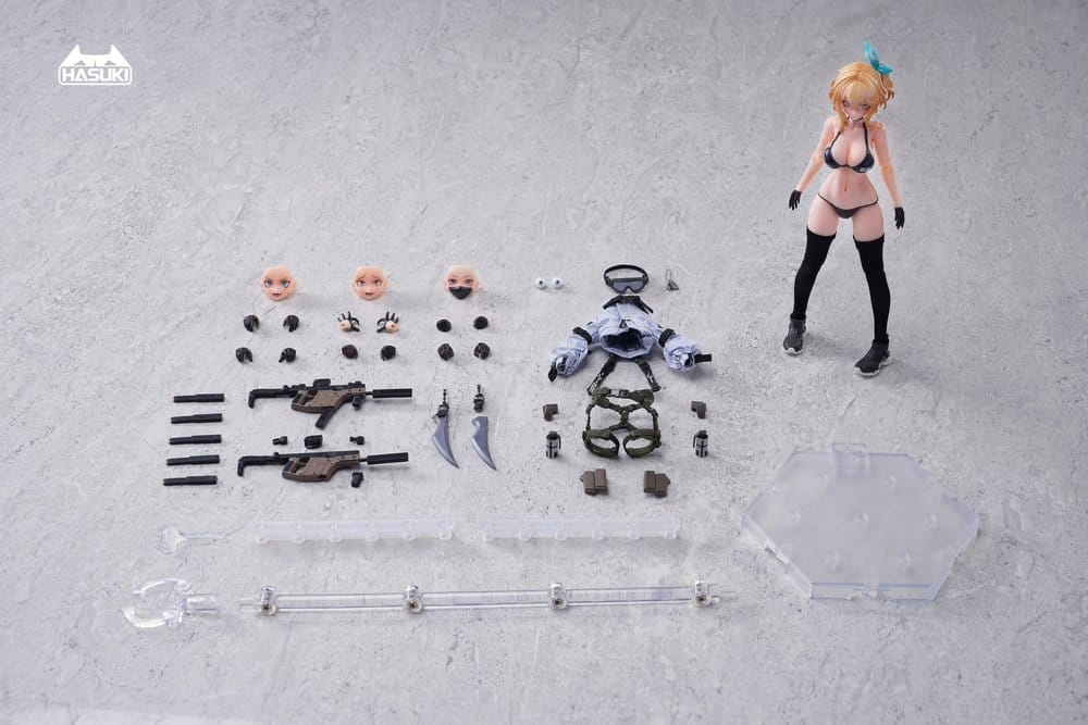 Pocket Art - Actionfigur PA012 Cardinal Blade Merina 1/12 Scale Figur – Bild 5